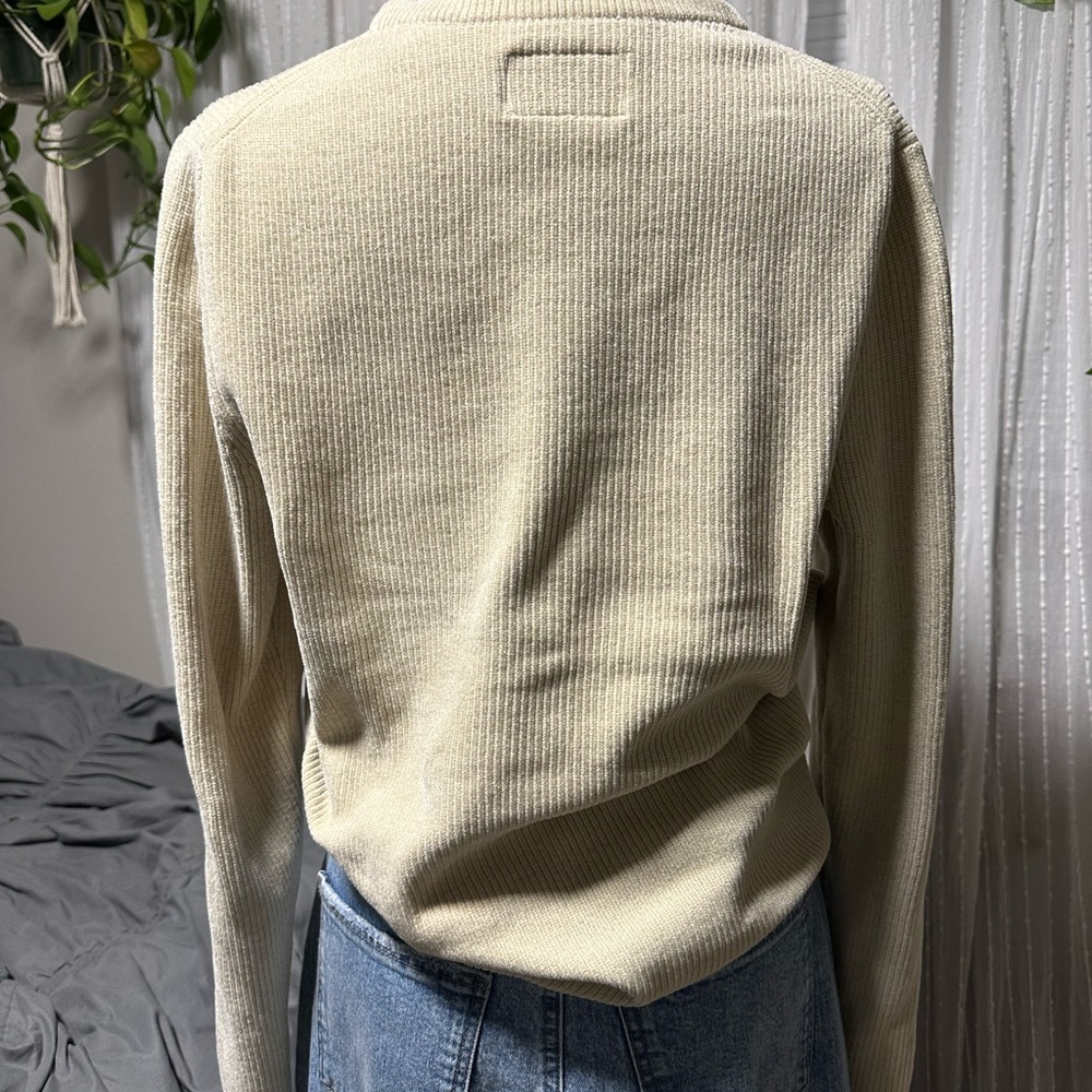 The Normal Brand Cream Ribbed Tunic - Picture 3 of 5
